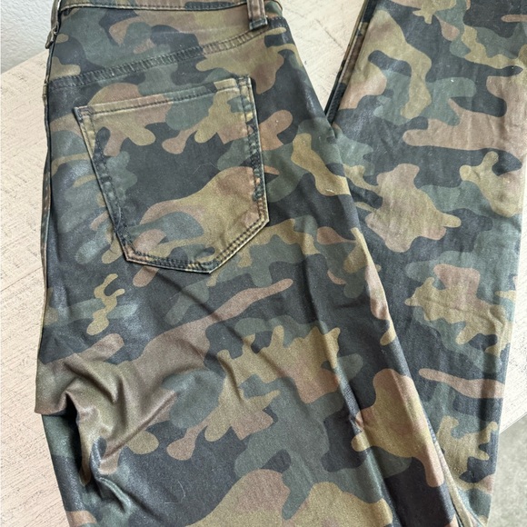 Joe’s jeans high rise skinny ankle camo coated pants - Picture 9 of 9